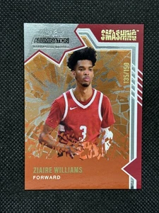 2021-22 Wild Card Alumination Ziaire Williams Smashing Orange #SM-25 #/150 - Picture 1 of 2