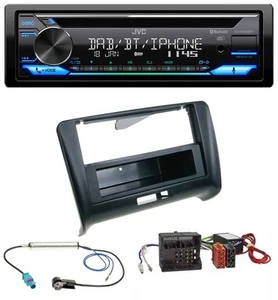 JVC Bluetooth MP3 USB DAB CD Autoradio für Audi TT 06-14 Aktivsystem Quadlock - Bild 1 von 9