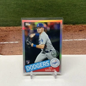 2020 Topps Chrome GAVIN LUX Silver 1985 Rookie 35th Anniv. Refractor No.85TC-5🔥 - Picture 1 of 3
