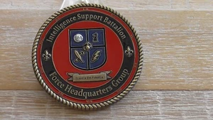 USMC ISB Inteligencia Apoyo Batallón Fuerza Cuartel General Grupo Desafío Moneda #A926 - Imagen 1 de 11