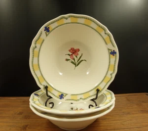 3 cuencos de sopa/cereal Noritake de 7 1/4"" Ireland Summer Estate - Imagen 1 de 10