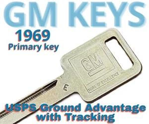 1969 GMC Chevy Pontiac Buick Cadillac Oldsmobile Cut to Code Key 8K00-9K99 - Picture 1 of 1