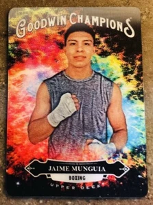 2020 UD Goodwin Champions Jaime Munguia 3D Lenticular Rookie Rc Jamie SSP TOUGH - Picture 1 of 1