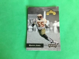 1993 Playoff Football #305 Marvin Jones RC - Picture 1 of 2