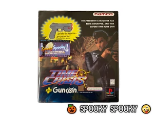 Time Crisis PS1 Plus GunCon - NTSC-U/C USA VGC with Reg Box Inserts - Picture 1 of 24
