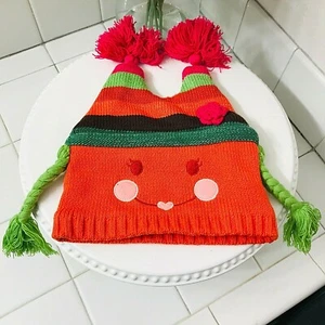 THE CHILDRENS PLACE FALL FESTIVAL SWEATER BEANIE HAT POM POM 3T 4T 12 24 MONTH - Picture 1 of 6