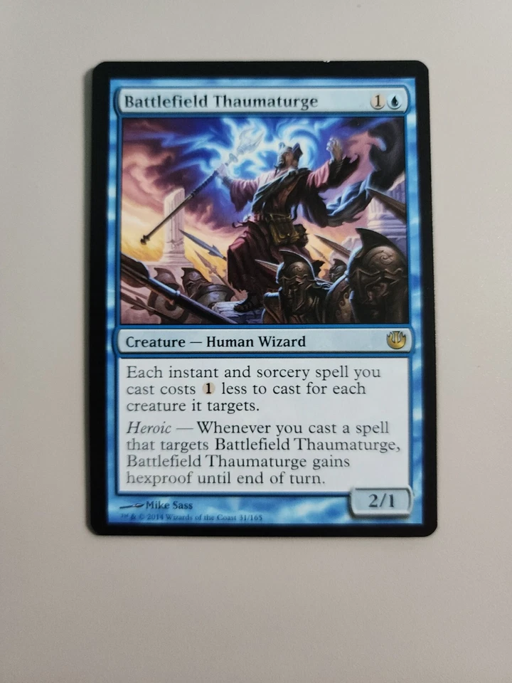 MTG Battlefield Thaumaturge Journey into Nyx 031/165 Regular Rare LP - Image 1 of 1