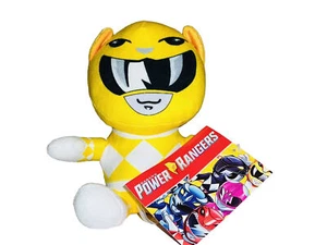 Brandneu gelber Power Ranger Plüsch, 7 Zoll, Toy Factory, Hasbro - Bild 1 von 1