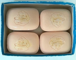 Rare Vintage Zep Mfr Stamp Hand Soap Bar Box 50s 60s Stamped Advert Zest Dial Dove - Bild 1 von 7