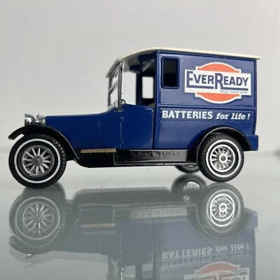 MATCHBOX MODELS YESTERYEAR Y5 BLUE EVERREADY 1927 TALBOT VAN MOY 1:43 VARIATION - Image 1 of 4