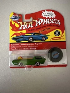 HOT WHEELS VINTAGE COLLECTION 1993 MATTEL DEORA GREEN-FAST FREE SHIPPING - Picture 1 of 7