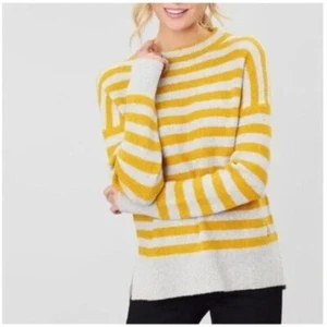 Joules Joley gestreifter Pullover Größe 2 gebraucht, in einwandfreiem Zustand - Bild 1 von 4