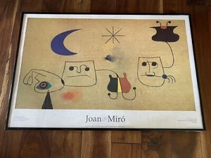 Base Joan Miró Dones En La Nit Print Barcelona Miró sobre Foamcore 1993 - Imagen 1 de 8