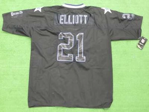 EZEKIEL ELLIOTT DALLAS COWBOYS Black NIKE JERSEY SIZE 44 - Picture 1 of 6
