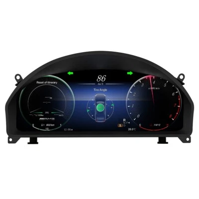 Цифровой спидометр приборной панели для Mercedes Benz GLK-класса X204 2010-12 - Изображение 1 из 4