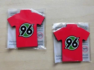 2 Magnet-Pins von Hannover 96 (neu in OVP) - Bild 1 von 1