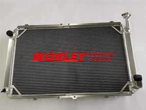 QLD-3ROW Aluminum Radiator for FORD Maverick Y60 4.2L PETROL 1988-1994 MANUAL MT - Picture 1 of 12