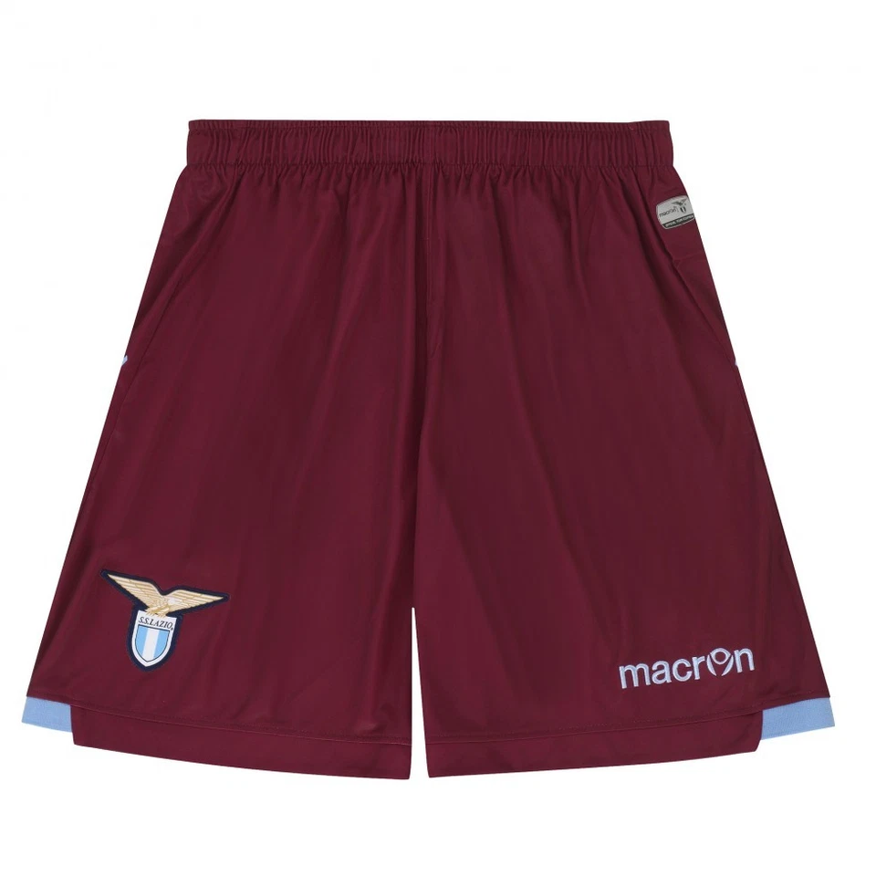 2764 LAZIO MACRON PANTALONCINI AWAY 2014-2015 SHORTS GARA AWAY 58062007