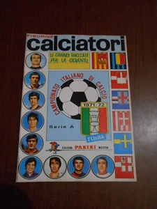ALBUM FIGURINE CALCIATORI - 1971-72 - RIPRODUZIONE DELL'UNITA' - Picture 1 of 1