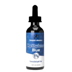 Gotas azules de metileno 100 % puro - grado farmacéutico 60 ml~" - Imagen 1 de 10