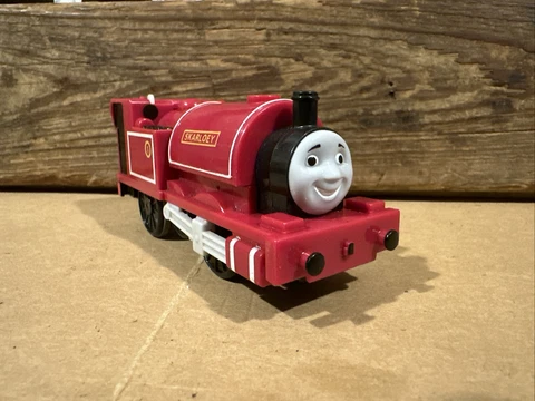 Thomas & Friends - Trackmaster Motorized Train Engine - Skarloey - 2006 Read Cover