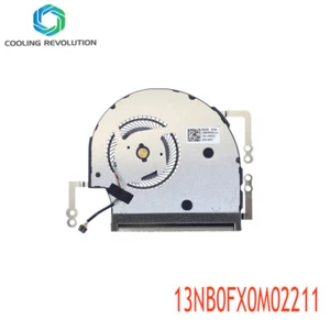 Laptop CPU Cooling fan for ASUS VivoBook S406U S406 V406U V406 13NB0FX0M02011 - Picture 1 of 2