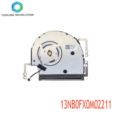 Laptop CPU Cooling fan for ASUS VivoBook S406U S406 V406U V406 13NB0FX0M02011 - Image 1 of 2