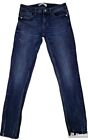 Zara Z1975 Denim Jeans Damen Größe 4 Stretch Distressed 26x25"