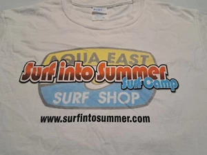  Camiseta Aqua East Surf Skate Shop Pequeña Florida Surf Camp Neptuno, Jax Beach - Imagen 1 de 7