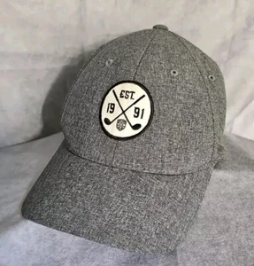 Level Wear Flexfit size L/XL Gray Golf Hat - Picture 1 of 8
