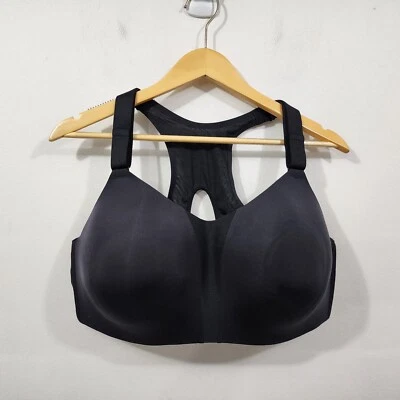 Nike Dri-Fit Underwire Lined Sports Bra in Black Women's Size 44DD BQ4128-010 - Image 1 of 4