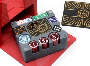 Star Wars Unlimited Compatible Tokens & Token Holder Storage Organiser Box - Picture 1 of 20
