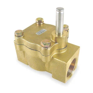 DAYTON 007731 Solenoid Valve,2-Way,NC,Air,Steam,Water 2A199 - Picture 1 of 2