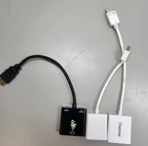 Juego De Adaptadores De Video, VGA A HDMI/Displayport/Mini Displayport - Imagen 1 de 5