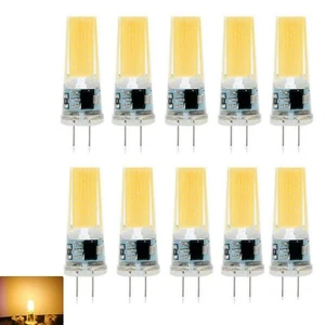 10X G4 LED Bulb COB 8W AC 12V Warm White Capsule Lamp Dimmable Corn Bulb - Picture 1 of 4