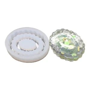 Silicone Shaker Molds Resin Casting Shaker Mold Jewelry Pendant Making Mould - Picture 1 of 6