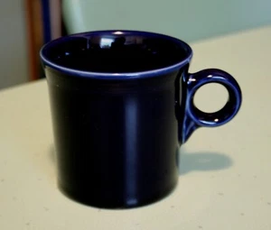 Fiestaware Fiesta HLC Tom & Jerry Cobalt Blue O Ring Handle Mug USA - Picture 1 of 4