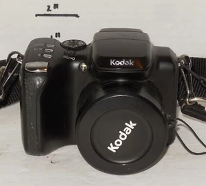Kodak EasyShare Z712 IS 7.1MP Digital Camera - Black Tested Works - Picture 1 of 8