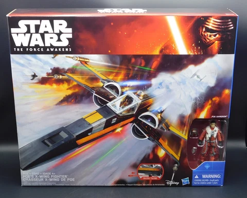 Star Wars The Force Awakens POE'S X-WING FIGHTER w/ POE DAMERON *New, Sealed* Cover