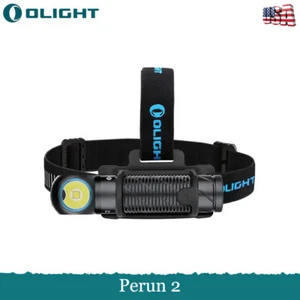 Olight Perun 2 LED 2500-lumen Hand-held Headlight EDC Reachrgeable Flashlight US - Picture 1 of 10