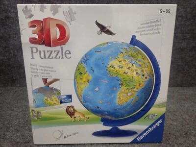 Rompecabezas 3D Ravensburger 187 piezas MUNDO INFANTIL GLOBO Foto 1 de 4