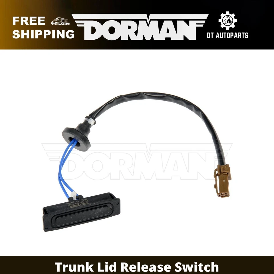 Interruptor de liberación de tapa de maletero para Nissan Altima Dorman 2007-2012 2008 2009 2010 2011 Foto 1 de 4