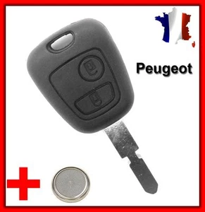 Carcasa de Telemando Para Peugeot 406/406 Break / 406 Corta / 607/806 + Pila - Imagen 1 de 2