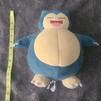 Peluche Pokemon Snooze Action Snorlax 11 pulgadas 2020 sonido parlante vibración ¡Lindo!! Foto 1 de 4