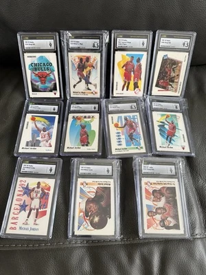 Complete Set 1991 Skybox Basketball 28 Graded Cards Jordan /Team USA Basketball - Image 1 of 4