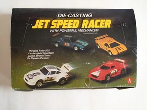 12 JET SPEED RACER DeTomaso Pantera #1 Silver w/Red white blue Stripes, NOS Box - Picture 1 of 17