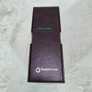 Raccoglitore conservazione Franklin Covey Monarch 2002 3 anelli bordeaux banconote indirizzo finanziamento - Foto 1 di 9