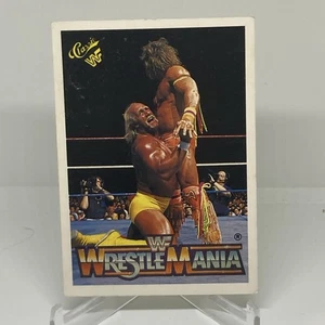 1990 Classic WWF: The History of WrestleMania Hulk Hogan / Ultimate Warrior #135 - Picture 1 of 2