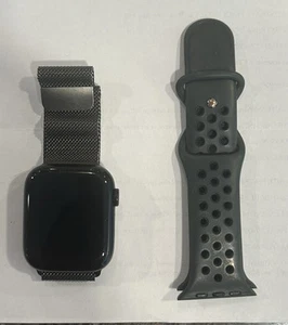 Apple Watch Series 7 45mm (Cellular) Aluminum Midnight with 2 Sport Band - Zdjęcie 1 z 2