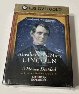 Abraham & Mary Lincoln : A House Divided (DVD, 2001) PBS History Documentary New - Picture 1 of 3